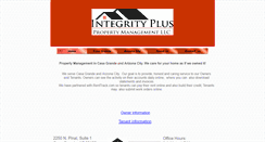Desktop Screenshot of integritypluspm.com
