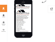 Tablet Screenshot of integritypluspm.com